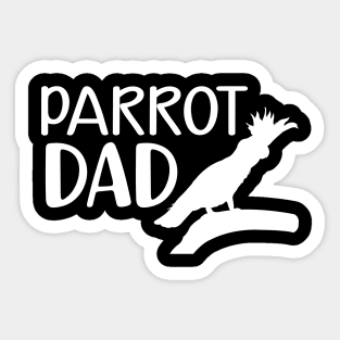 Parrot Dad Sticker